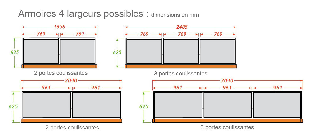 Dimensions Armoire Dressing almoire